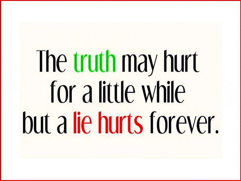 The truth, truth, poster, message, lies, HD wallpaper | Peakpx