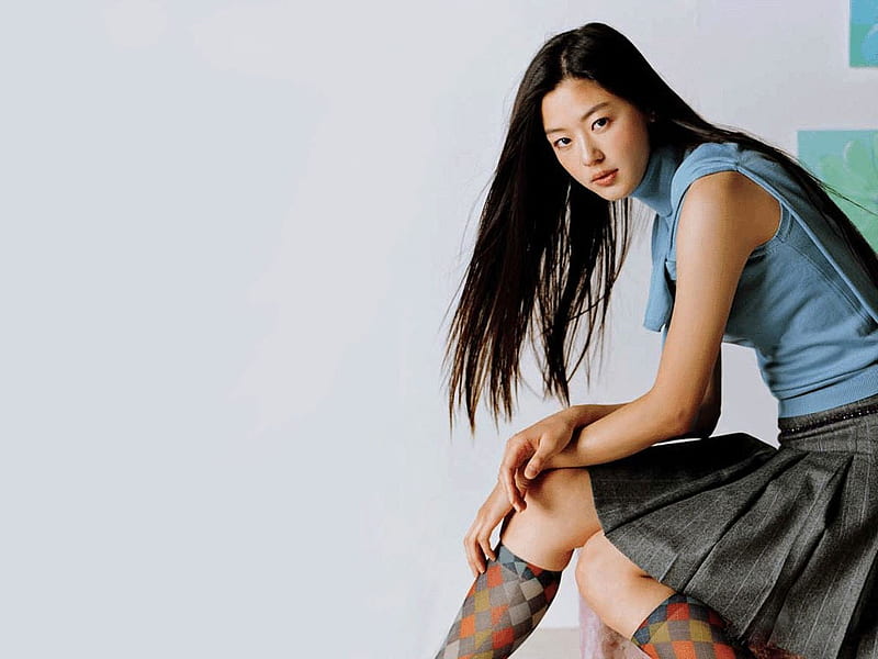 Jun Ji Hyun (2), female, model, actress, oriental, asian, korean, HD wallpaper