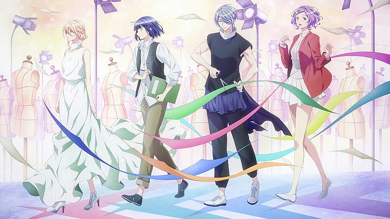Anime, Runway de Waratte, Chiyuki Fujito, Ikuto Tsumura, HD wallpaper