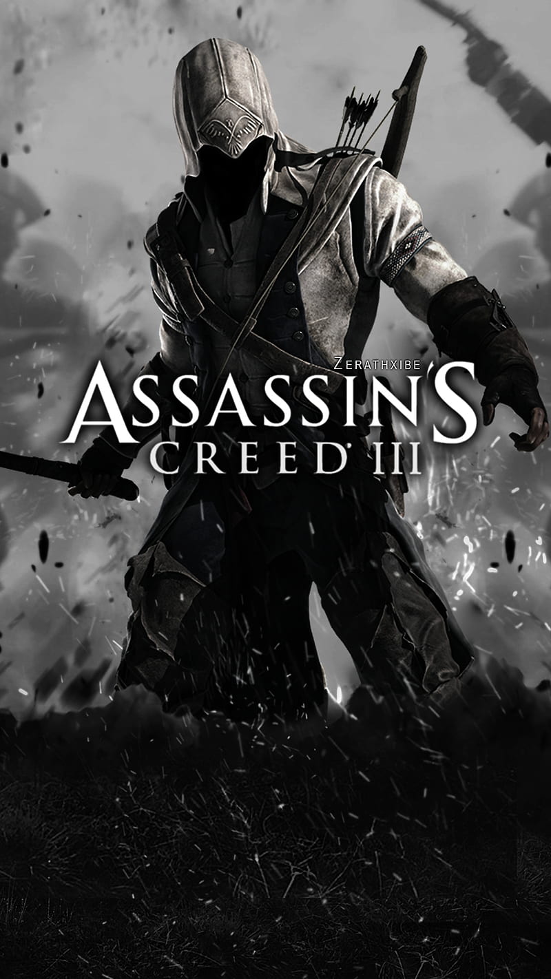 Assassins creed 3, asesino, videojuego, ubisoft, templario, xbox, estación  de juegos, Fondo de pantalla de teléfono HD | Peakpx