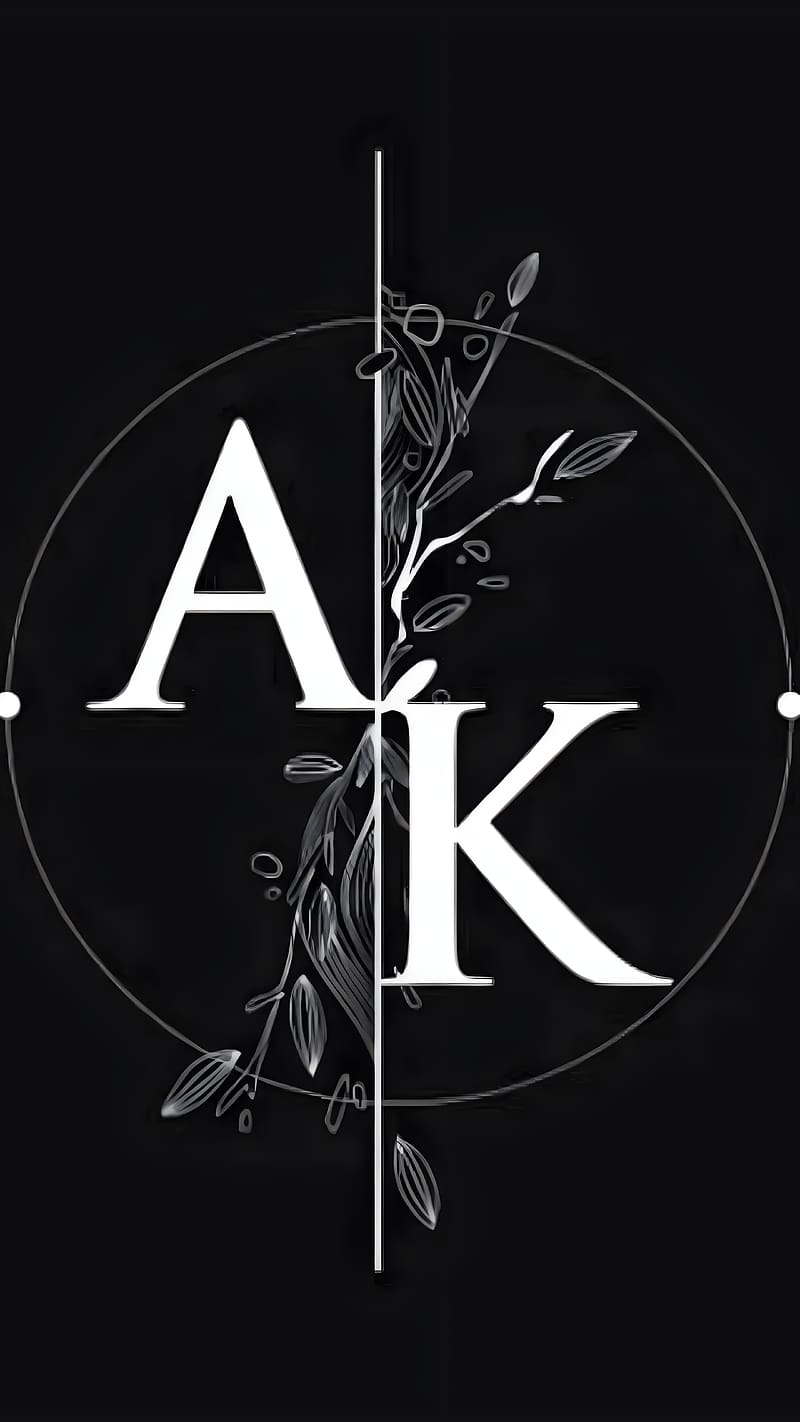 A K Name, doodle, doodle a k, letter a k, HD phone wallpaper | Peakpx