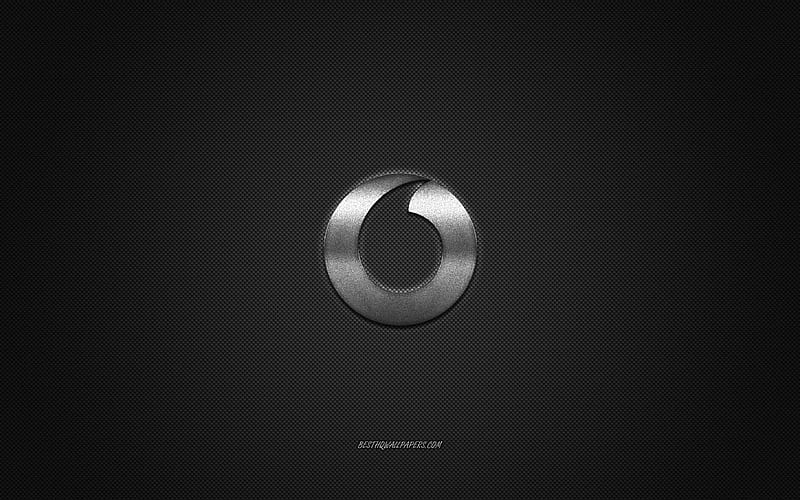 vodafone logo black