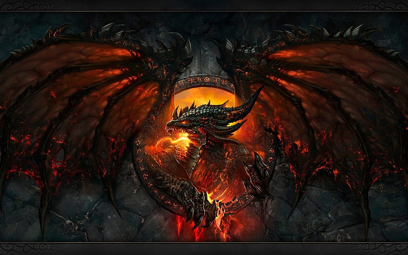 Dragon, characters, World of Warcraft, WoW, HD wallpaper