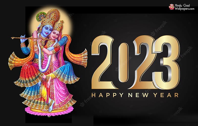 Wish You a Happy New Year 2023, HD wallpaper