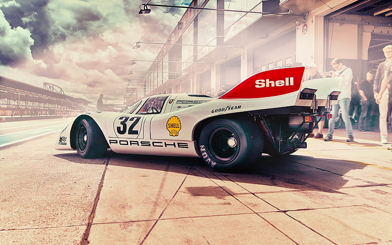Porsche 917, 2018, race track, racing sports coupe, German sports cars, Porsche, HD wallpaper