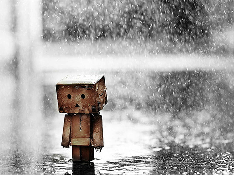 Triste, estado de ánimo, tristeza, oscuro, gente, amor, danbo, lluvia,  gotas / y móvil, Fondo de pantalla HD | Peakpx