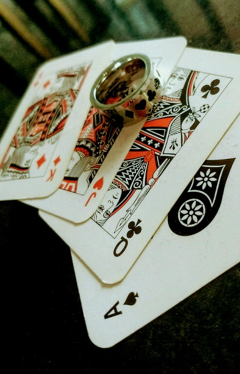 Poker noon, card, cards, men, poker, spades, vintage, HD phone wallpaper