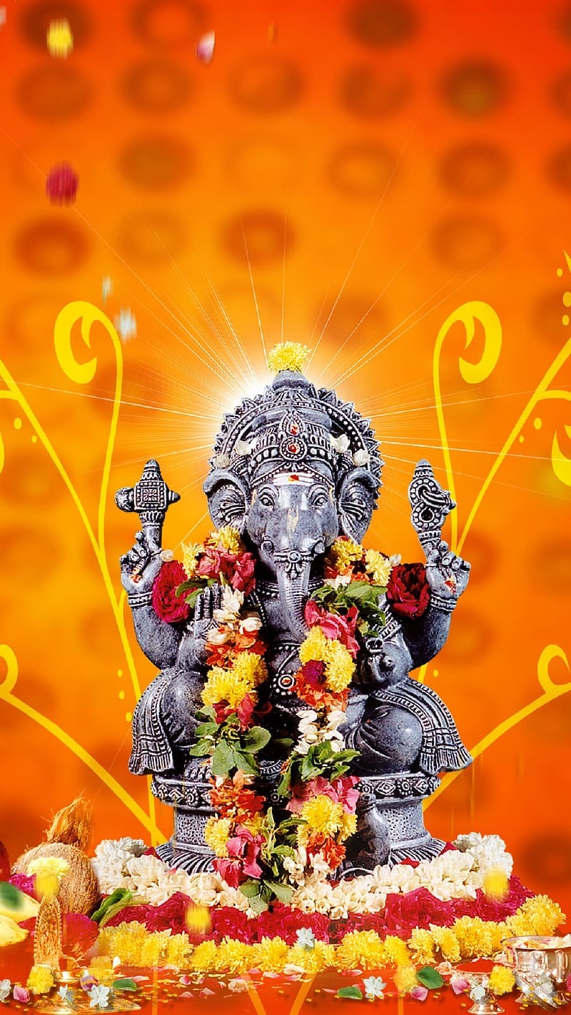 Ganesh Ji 3d, stone, bappa, god, lord, HD phone wallpaper | Peakpx