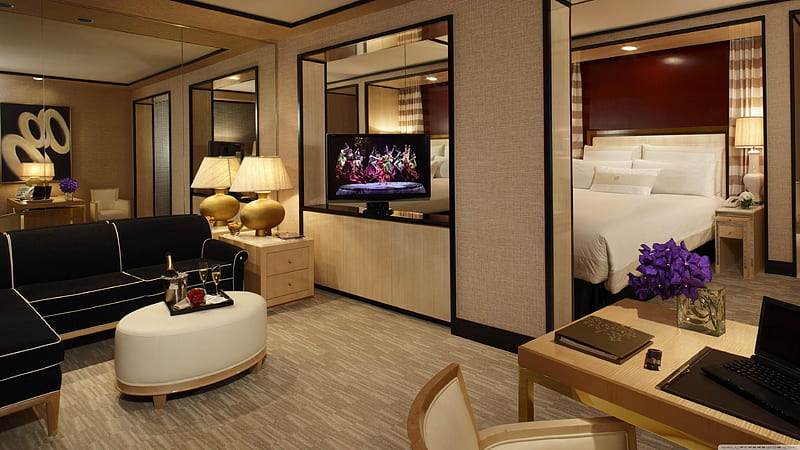 Luxury Hotel Room, hotel room, beautiful hotel room, welathy hotel room, HD wallpaper