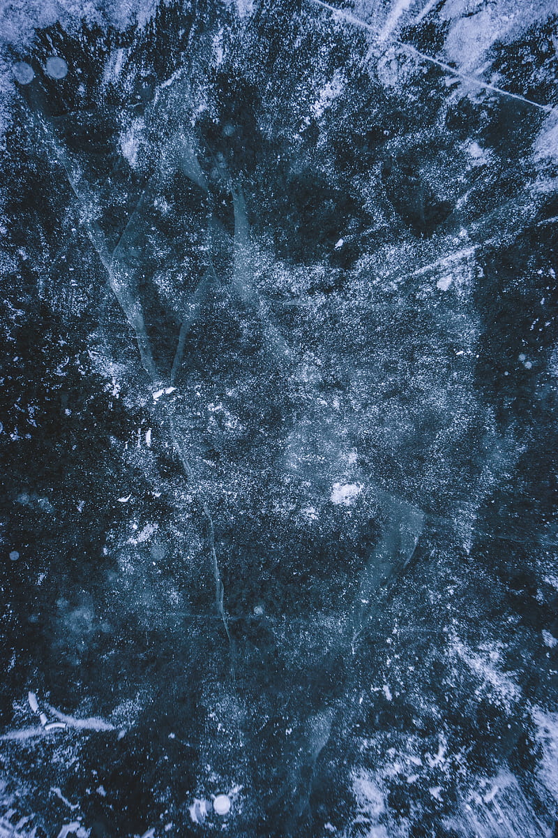 ice, frozen, cranny, snow, HD phone wallpaper
