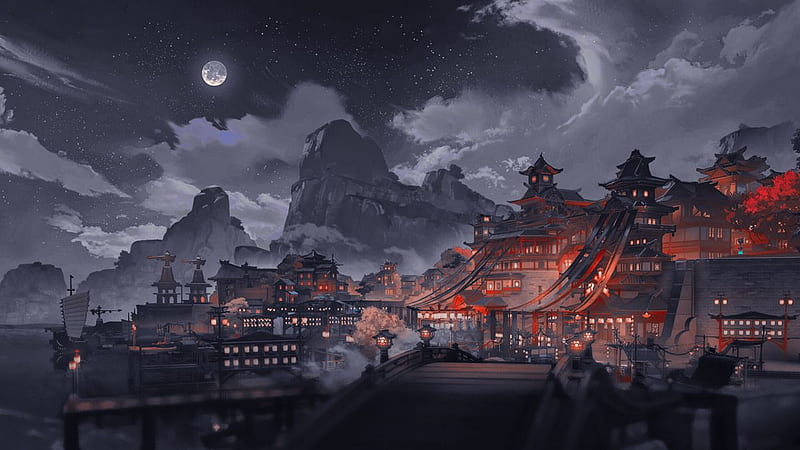 Japanese Vibes ideas in 2022. scenery, japan aesthetic, anime scenery, HD  wallpaper