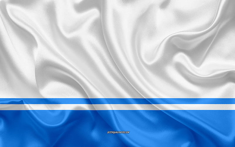 Flag of Altai Republic silk flag, Federal subjects of Russia, Altai Republic flag, Russia, silk texture, Altai Republic, Russian Federation, HD wallpaper