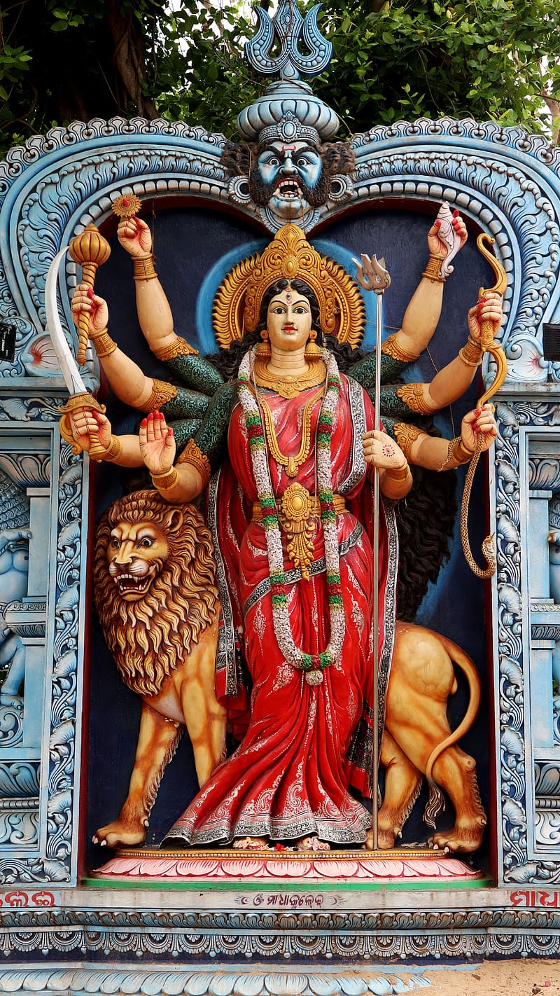 Best Hindu God, maa, lord, god, HD phone wallpaper