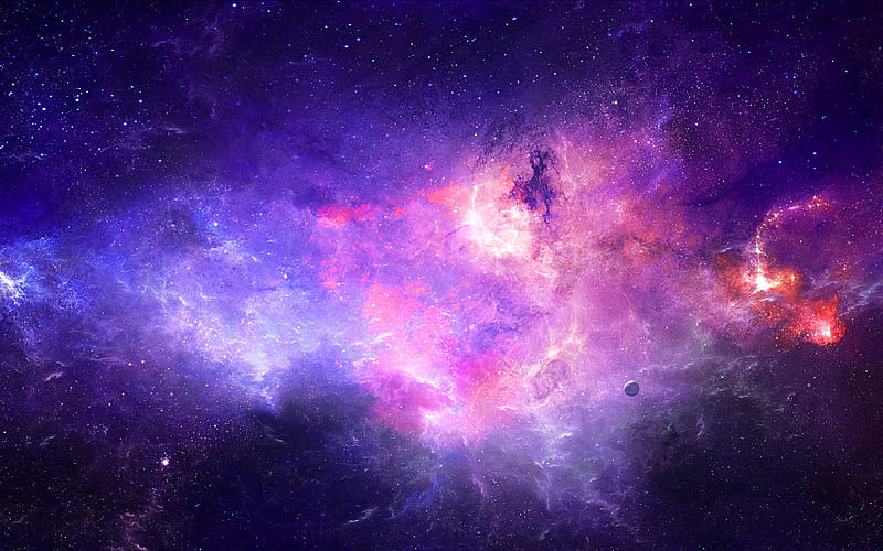 Nebula Galaxy Light 2019 Universe Poster, HD wallpaper