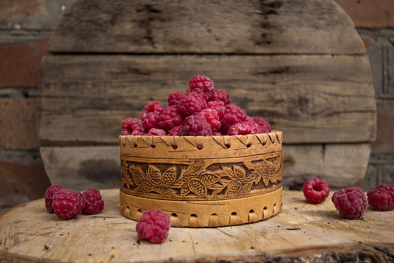 Food Raspberry Berry Fruit Hd Wallpaper Peakpx