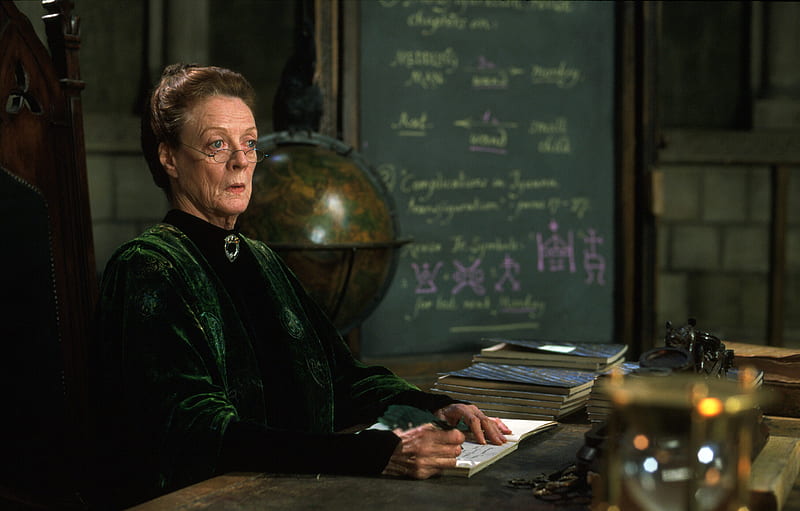 Harry Potter, Harry Potter and the Philosopher's Stone, Maggie Smith , Minerva McGonagall, HD wallpaper