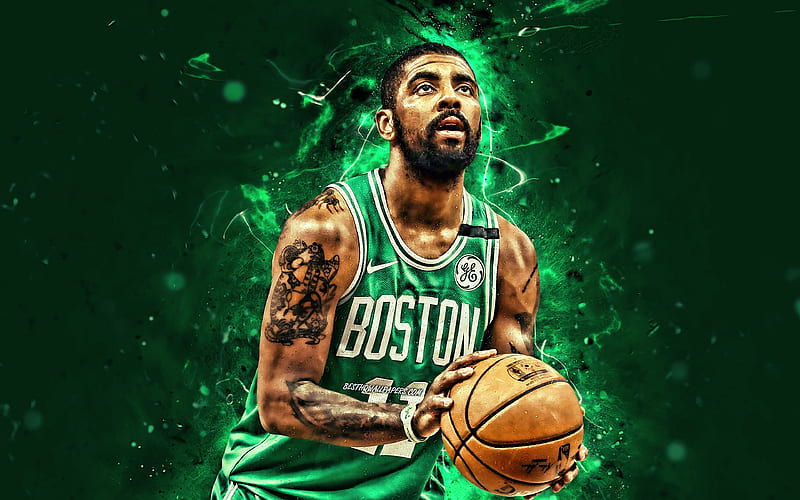 HD wallpaper Basketball Kyrie Irving Boston Celtics NBA  Wallpaper  Flare