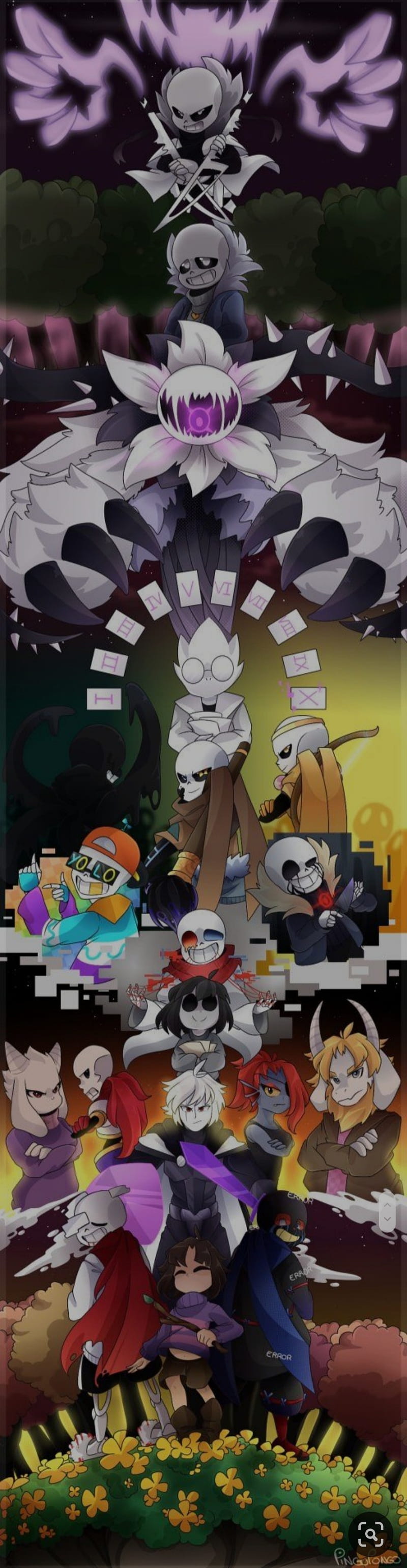 Killer Sans, sans, underverse, HD phone wallpaper