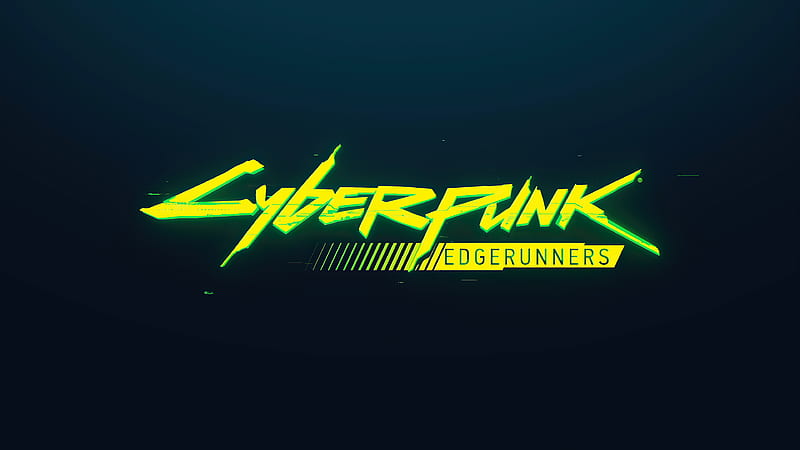 Netflix Cyberpunk Edgerunners Logo, cyberpunk-edgerunners, tv-shows, netflix, logo, HD wallpaper