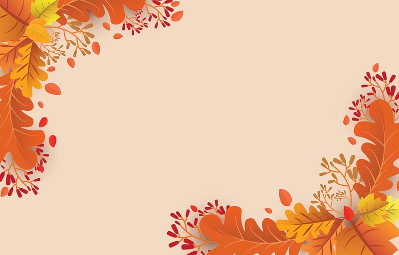 Autumn background with leaves golden yellow. fall concept, For , postcards, greeting cards, website pages, banners, online sales. Vector illustration 8130230 Vector Art at Vecteezy, HD wallpaper