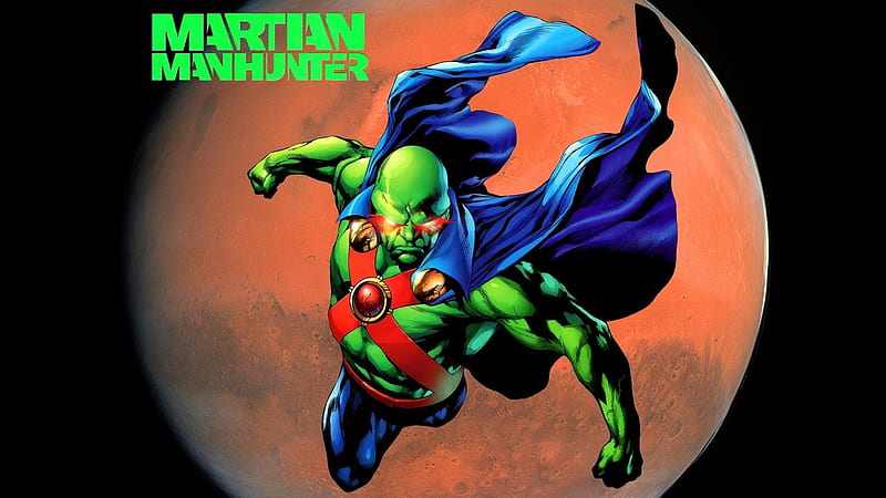 DC COMICS: MYSTERY IN SPACE. Comic books in the media, Martian Manhunter Logo, HD wallpaper