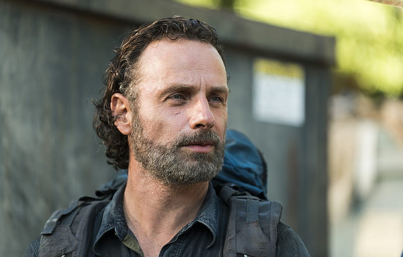 face, The Walking Dead, Andrew Lincoln, Rick, Season - for , section фильмы, HD wallpaper