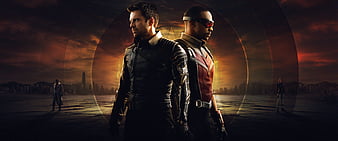TV Show, The Falcon and the Winter Soldier, Anthony Mackie, Bucky Barnes, Falcon (Marvel Comics), Sam Wilson, Sebastian Stan, Winter Soldier, HD wallpaper
