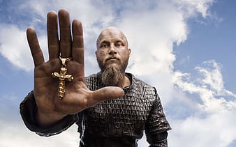 Ragnar Lodbrok In Vikings, vikings, tv-shows, HD wallpaper
