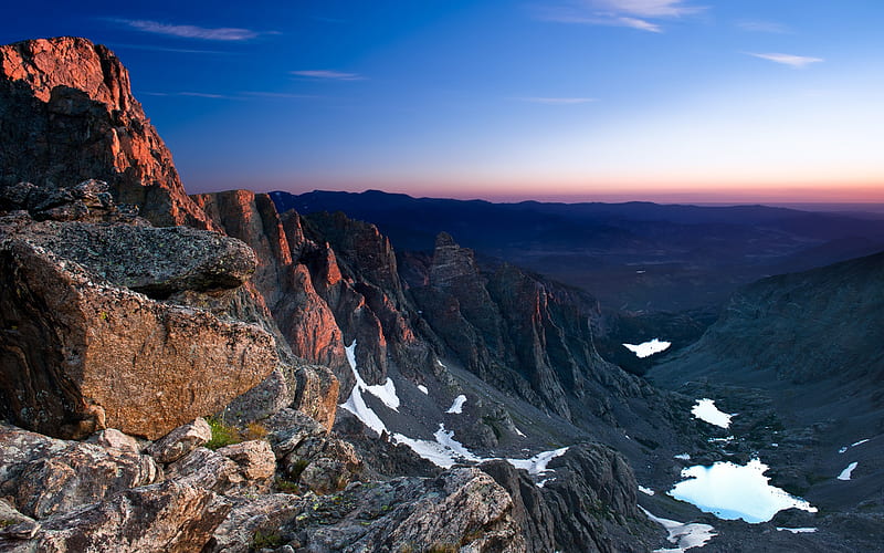Sky Rock Mountain Valley-Travel, HD wallpaper