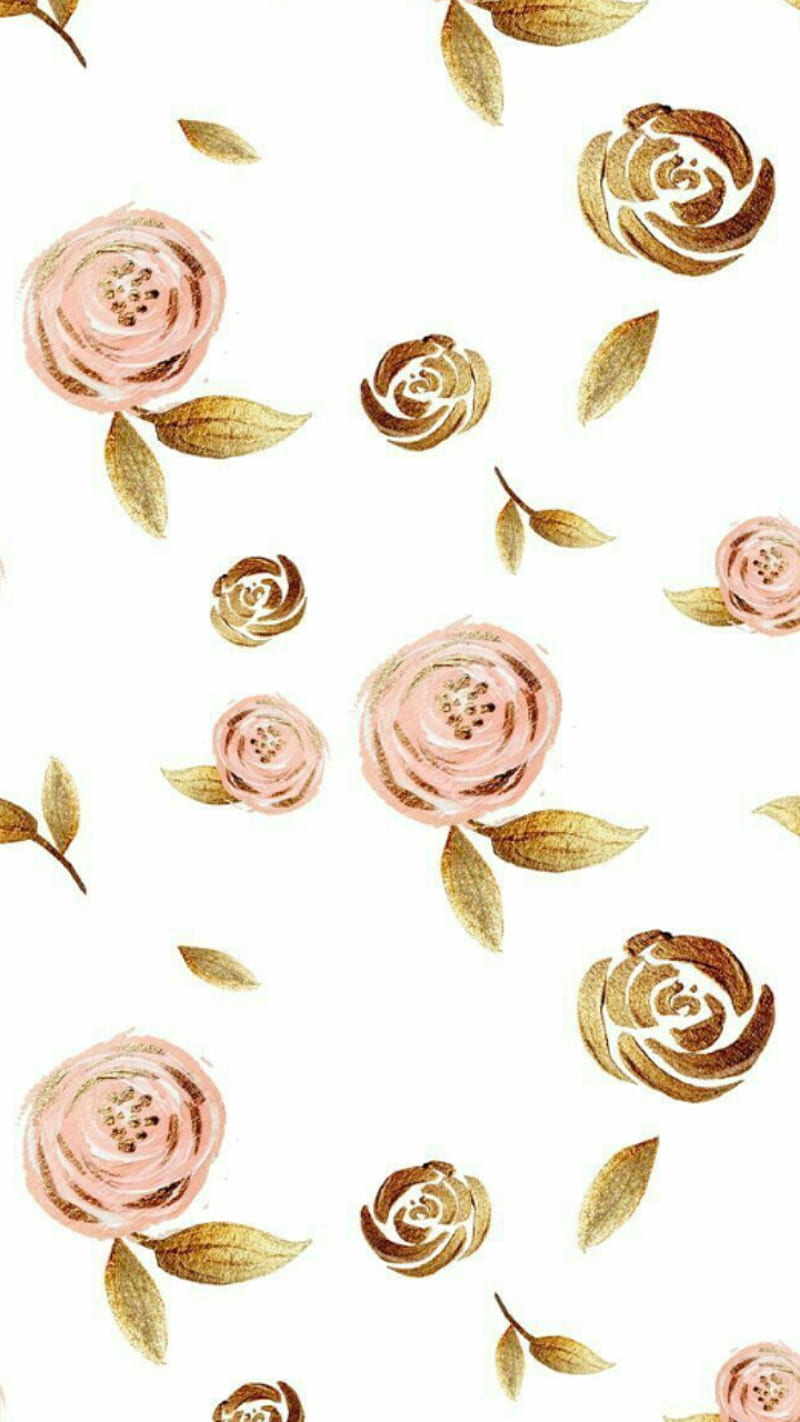 Rose, rose gold, roses, HD phone wallpaper