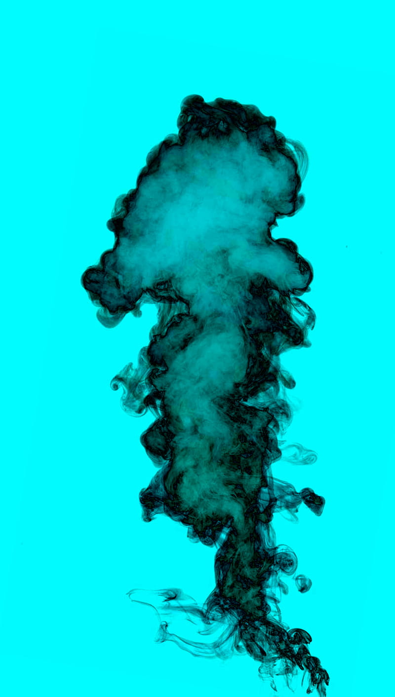 Smoke, color, fullcolor, green, texture, HD phone wallpaper