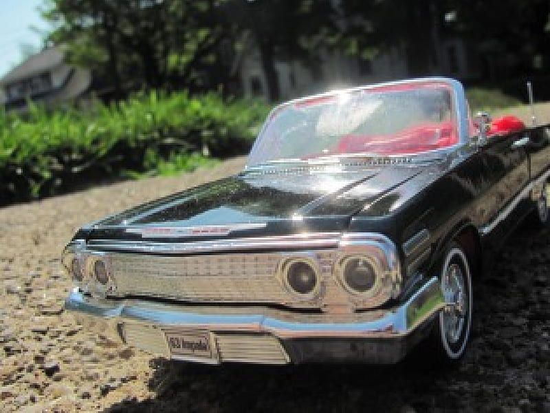 1963 Chevy Impala Diecast, 63 chevy, 63 impala, 1963 chevy impala, 1963 impala, 1963 chevy, HD wallpaper