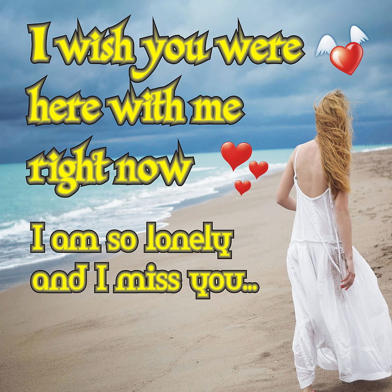 i miss you, alone, girl, heart, lonely, love, miss you, quotes, sayings, HD phone wallpaper