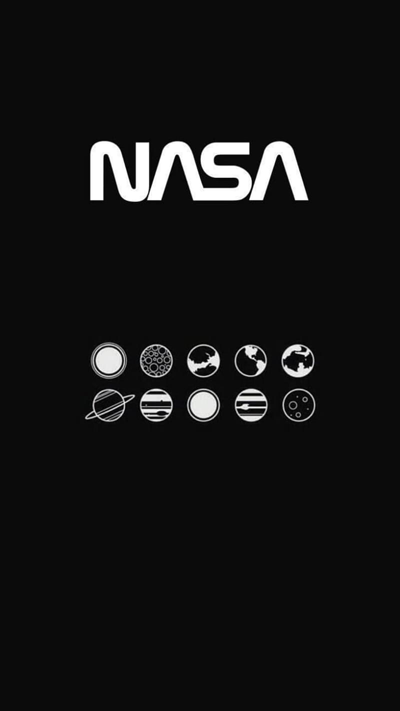 Nasa, nada, planets, HD phone wallpaper