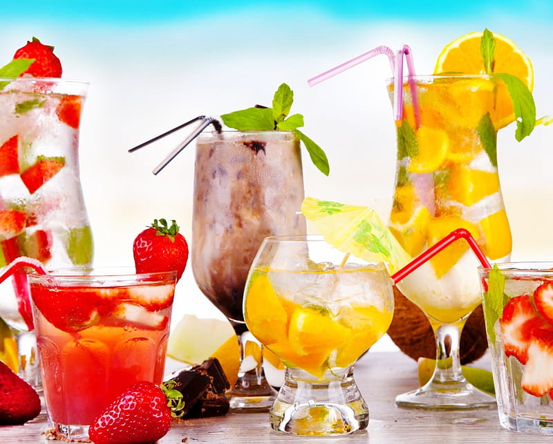Summer Drinks, cocktail, cold, drink, HD wallpaper | Peakpx