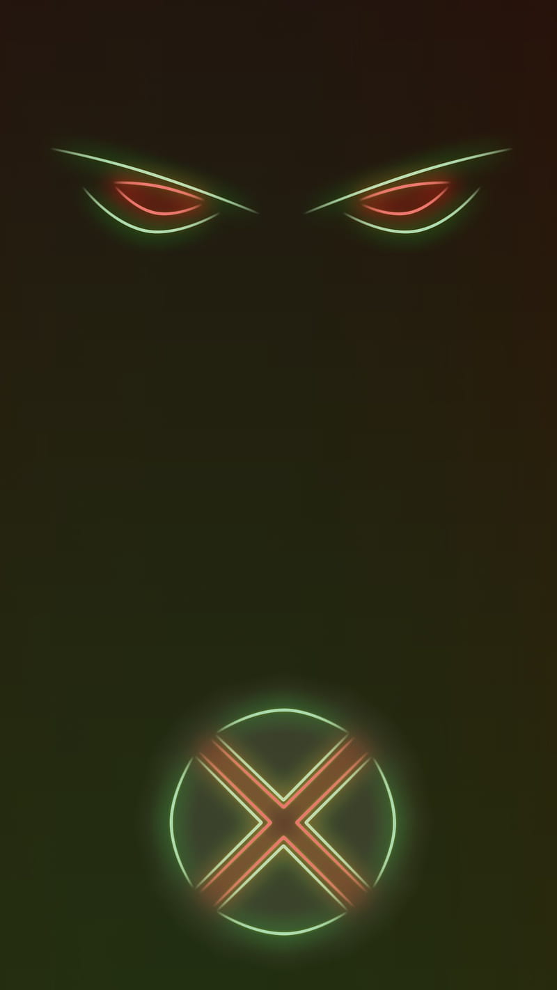 superhero, neon, neon lights, Martian Manhunter, HD phone wallpaper