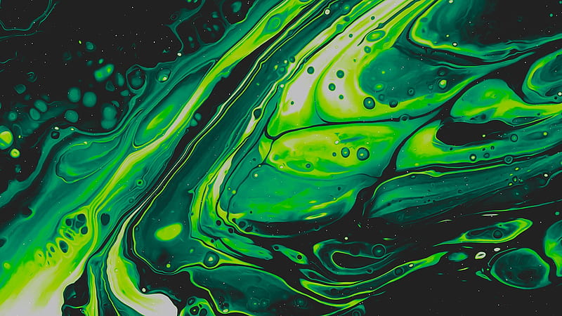 Green Black Paint Stain Trippy Trippy, HD wallpaper | Peakpx