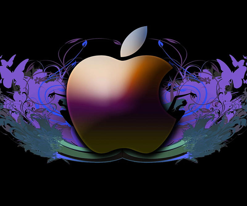 IMac, apple, background, iphone, pattern, HD wallpaper