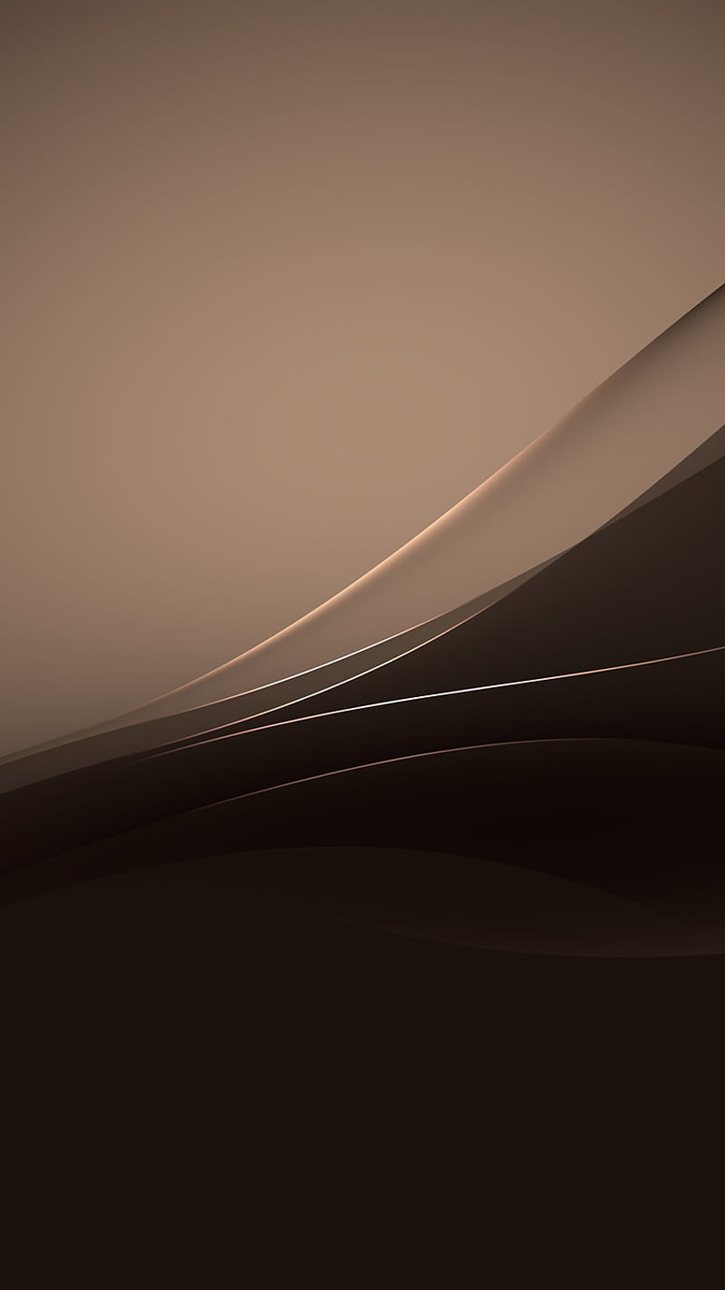 Xperia, abstract, copper color, default, sony, z4, HD phone wallpaper