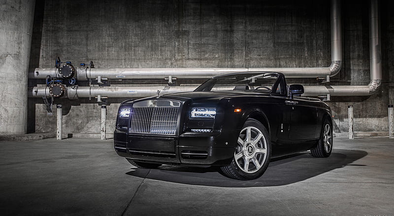 2015 Rolls-Royce Phantom Drophead Coupe Nighthawk - Front , car, HD wallpaper