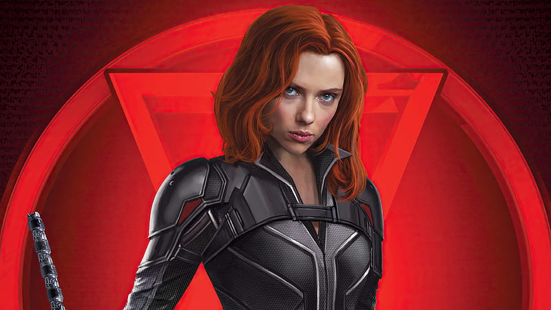 Black Widow Marvel Scarlett Johansson, HD wallpaper