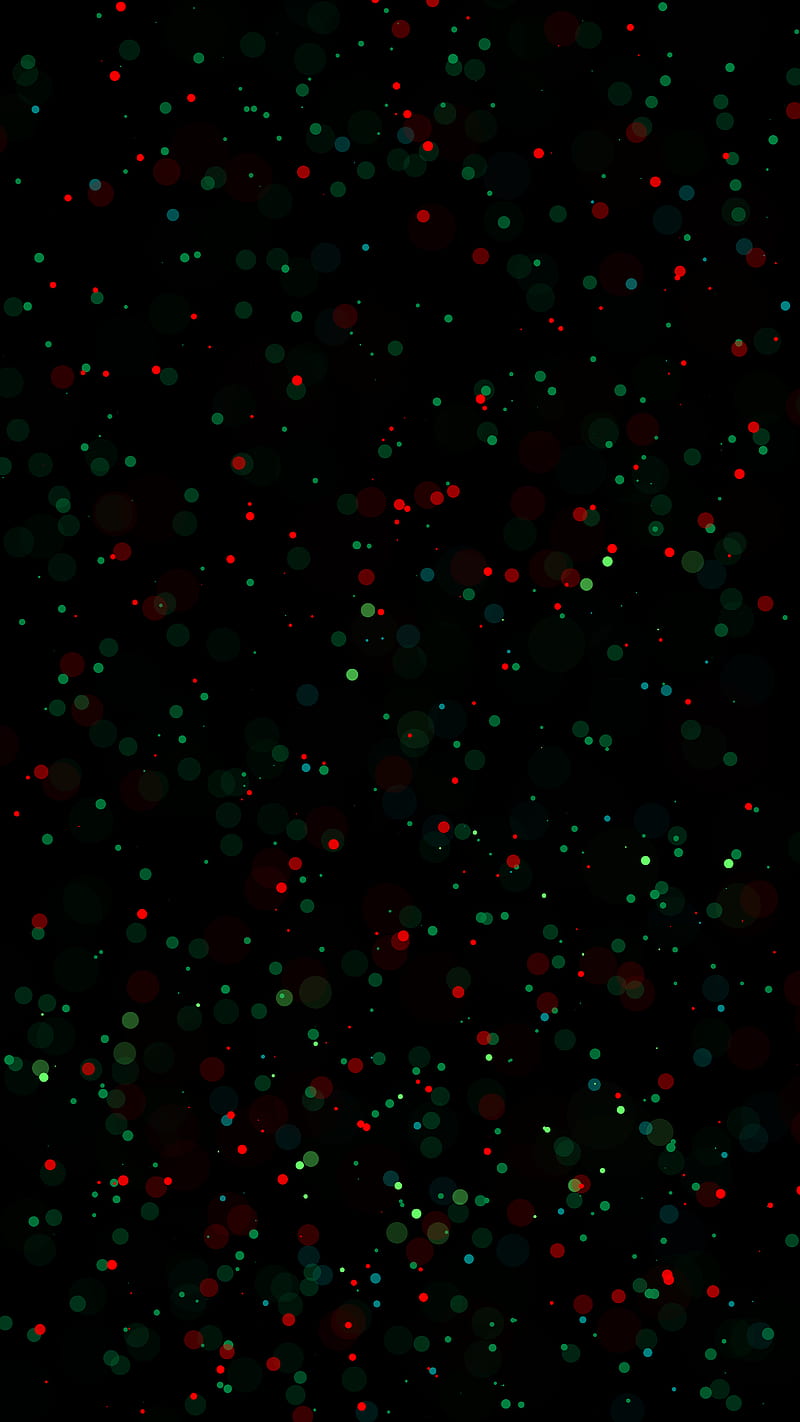 glare, bokeh, circles, green, red, points, HD phone wallpaper