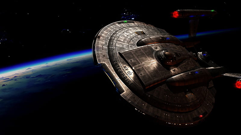 Star Trek Enterprise, first enterprise, star trel, enterprise, star, HD wallpaper