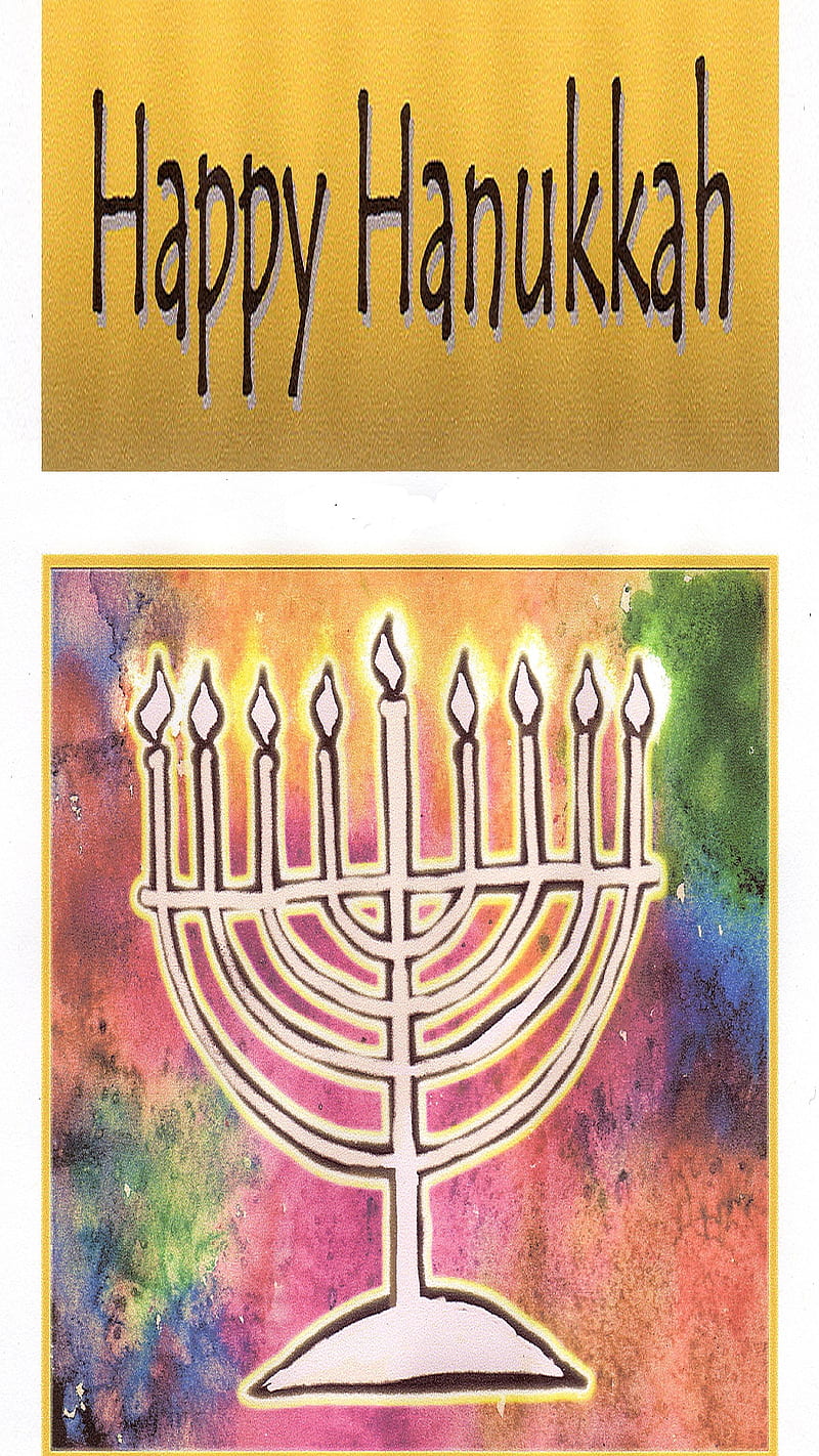 Happy Hanukkah, HD phone wallpaper