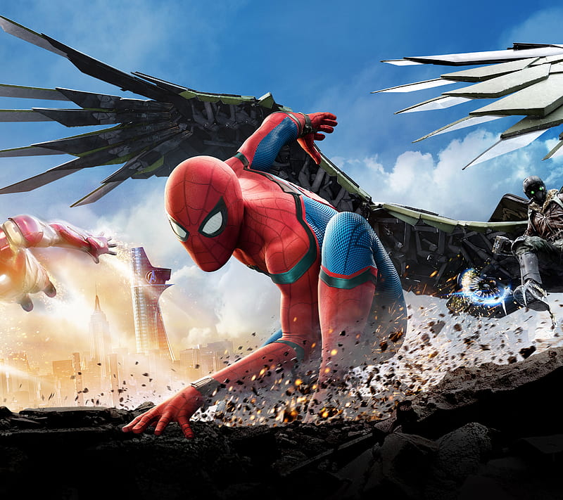 Spiderman 3, epic, home coming, ironman, spiderman, HD wallpaper