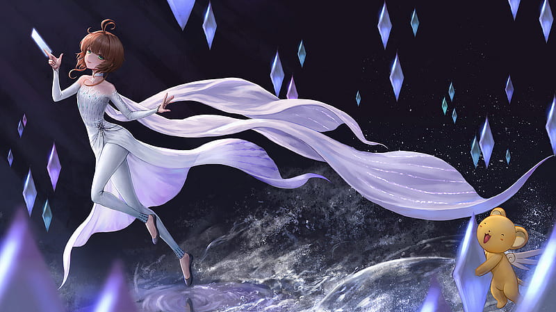 Elsa Frozen Anime Character , elsa, frozen-2, frozen, anime-girl, anime, artist, artwork, digital-art, artstation, HD wallpaper