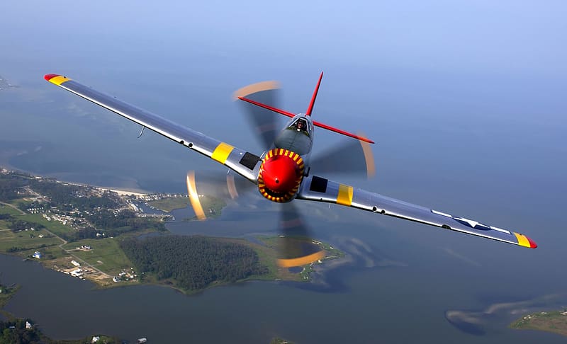 Airplane, Military, North American P 51 Mustang, World War Ii, Military Aircraft, HD wallpaper
