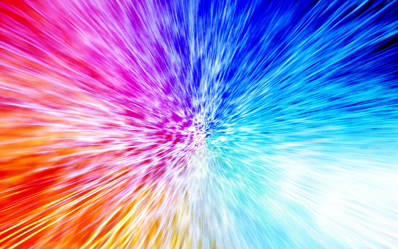 colorful beams lines, art, creative, abstract background, HD wallpaper
