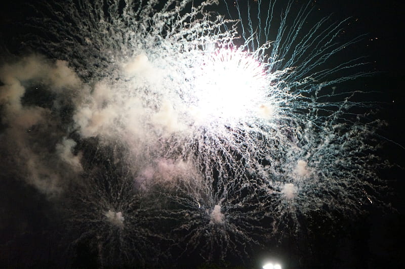 Firework Light Show, light show, pyrotechnics, pyro, fireworks, HD wallpaper