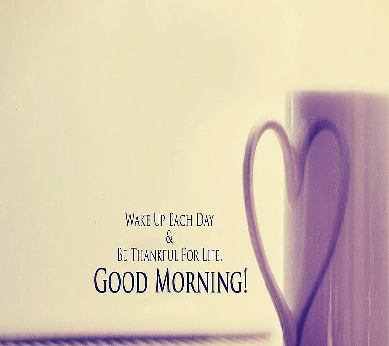 Good Morning, cup, good, heart, love, morning, wishes, HD wallpaper ...